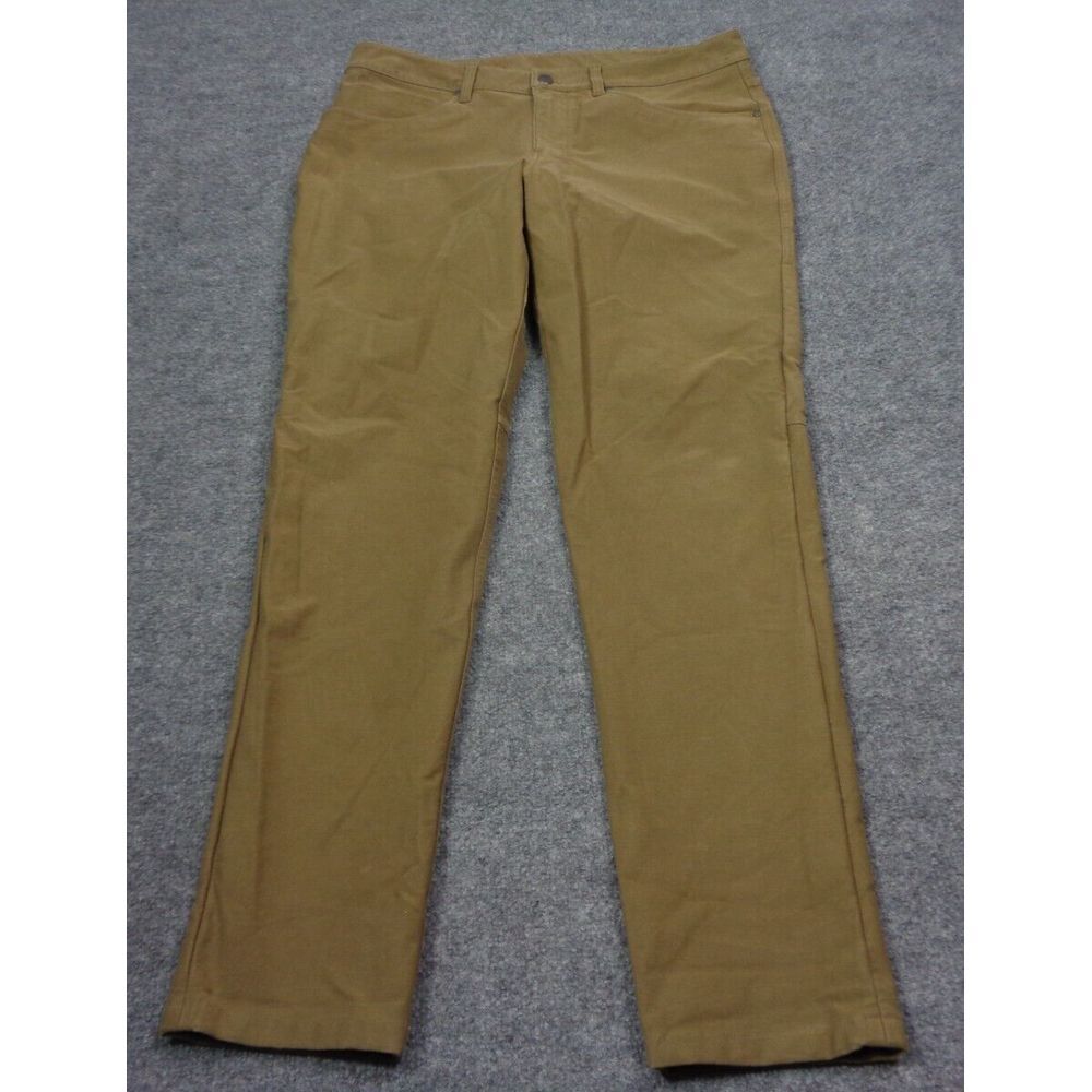Lululemon Pants Mens 34x31 Beige ABC Utilitech Slim Fit‎ Chino 5 Pocket